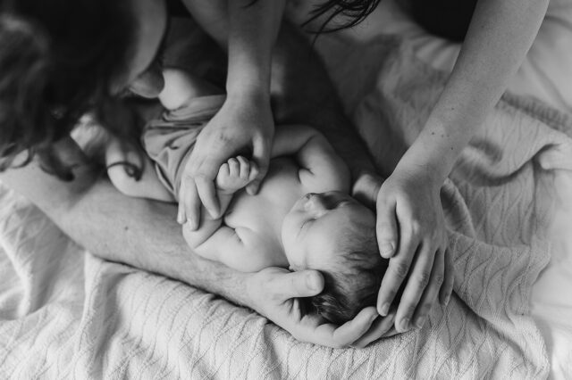 novorozenecké focení lifestyle newborn foto doma přirozeně